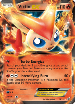 Victini-EX 24/113 — Tesouros Lendários