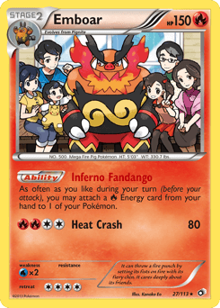 Emboar 27/113 — Tesouros Lendários