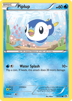 Piplup 33/113 — Tesouros Lendários
