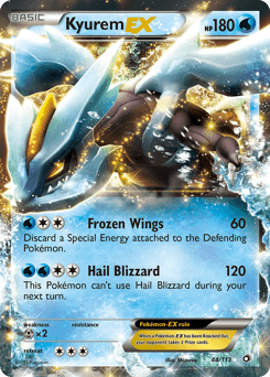 Kyurem-EX 44 — Legendary Treasures