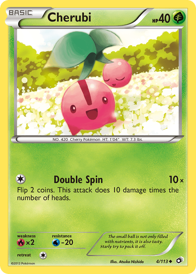 Carta Cherubi 4/113 do set Legendary Treasures — Pokémon TCG | Bynx