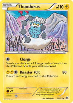 Thundurus 50 — Legendary Treasures