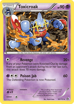 Toxicroak 63 — Legendary Treasures