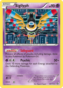 Sigilyph 66 — Legendary Treasures