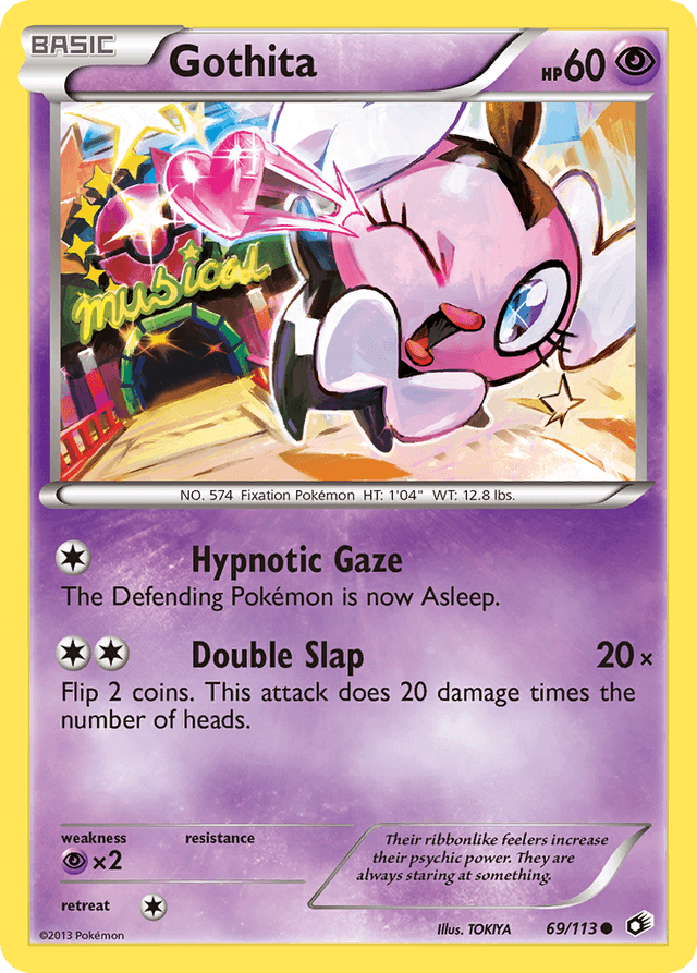 Carta Gothita 69/113 do set Legendary Treasures — Pokémon TCG | Bynx
