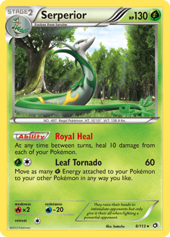Serperior 8/113 — Tesouros Lendários
