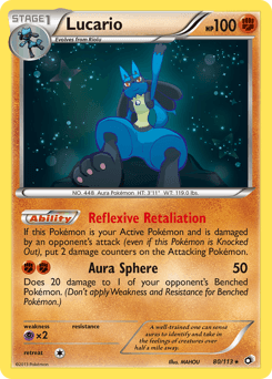 Lucario 80 — Legendary Treasures