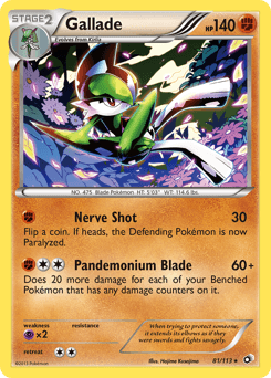 Gallade 81 — Legendary Treasures
