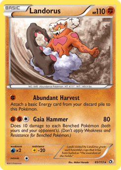 Landorus 85 — Legendary Treasures