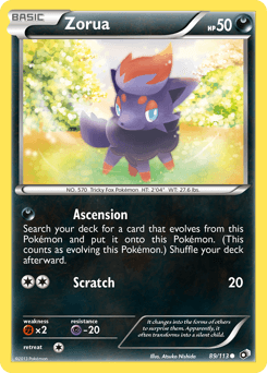 Zorua 89 — Legendary Treasures