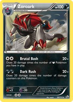 Zoroark 90 — Legendary Treasures