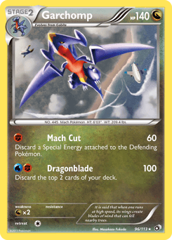 Garchomp 96 — Legendary Treasures