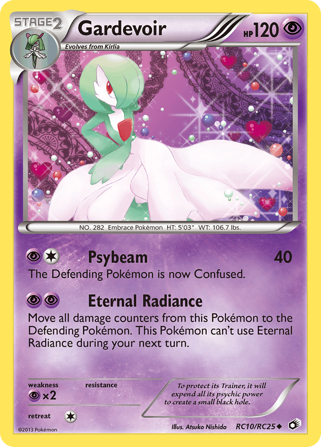 Carta Gardevoir RC10/113 do set Legendary Treasures — Pokémon TCG | Bynx