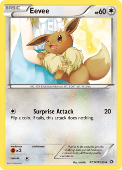 Eevee RC14 — Legendary Treasures
