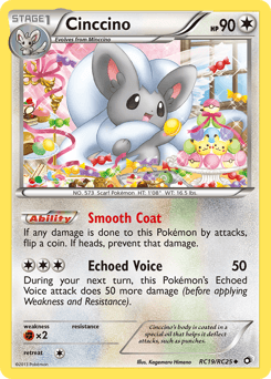 Cinccino RC19/113 — Tesouros Lendários