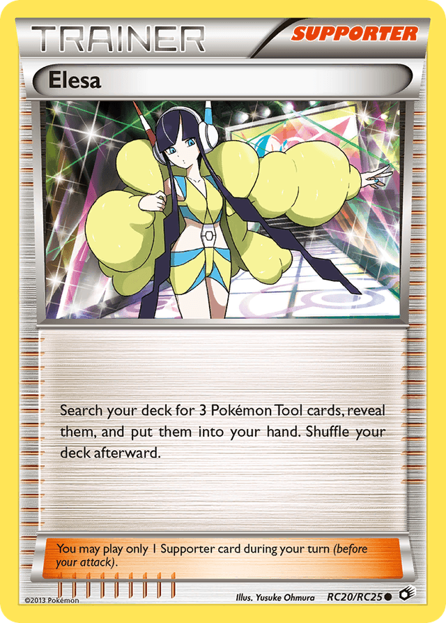 Carta Elesa RC20/113 do set Legendary Treasures — Pokémon TCG | Bynx