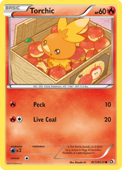 Torchic RC5 — Legendary Treasures