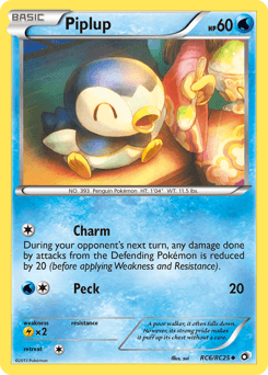 Piplup RC6/113 — Tesouros Lendários