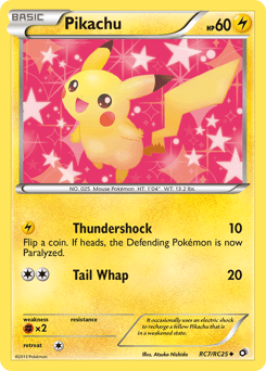 Pikachu RC7 — Legendary Treasures