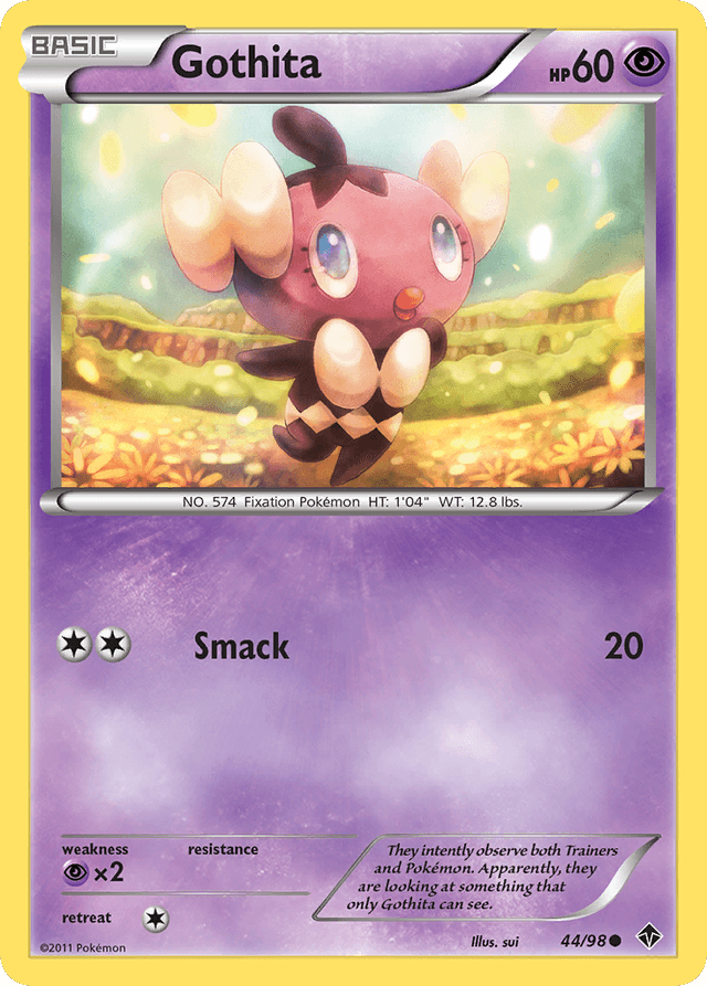 Carta Gothita 44/98 do set Emerging Powers — Pokémon TCG | Bynx