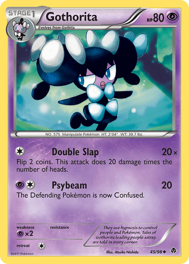 Carta Gothorita 45/98 do set Emerging Powers — Pokémon TCG | Bynx