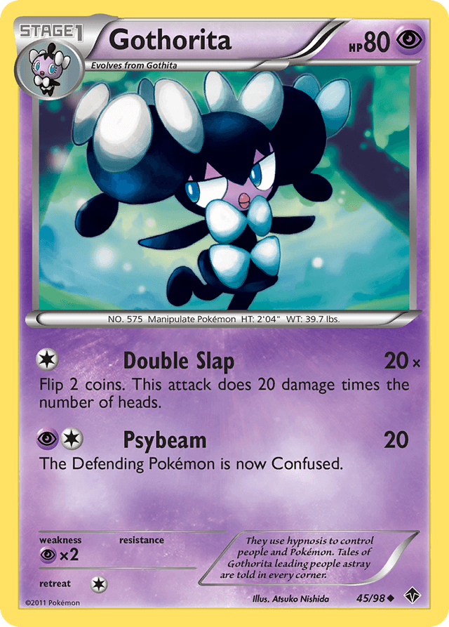 Carta Gothorita 45/98 do set Emerging Powers — Pokémon TCG | Bynx