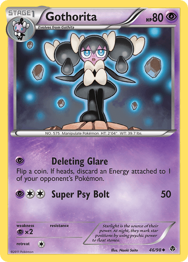 Carta Gothorita 46/98 do set Emerging Powers — Pokémon TCG | Bynx