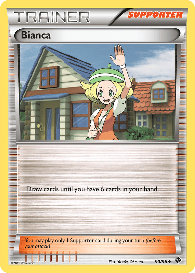 Carta Bianca 90/98 do set Emerging Powers — Pokémon TCG | Bynx