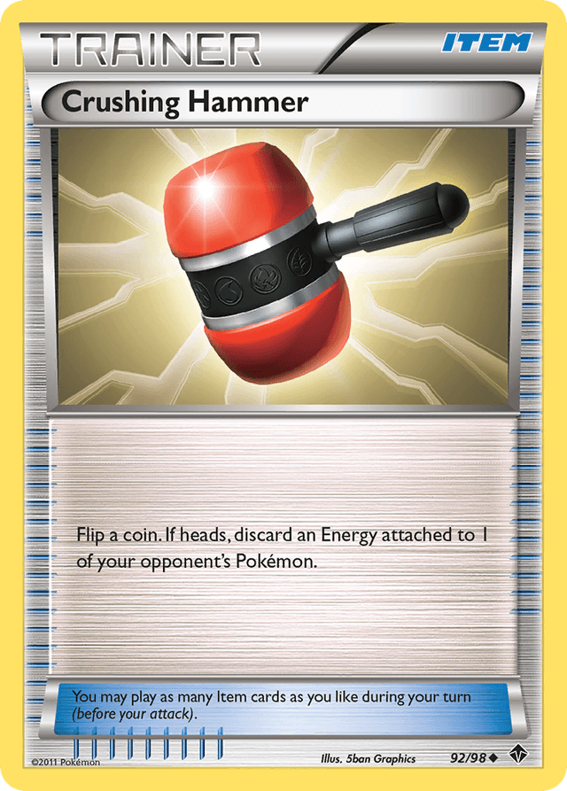 Carta Crushing Hammer 92/98 do set Emerging Powers — Pokémon TCG | Bynx