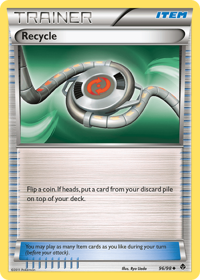 Carta Recycle 96/98 do set Emerging Powers — Pokémon TCG | Bynx