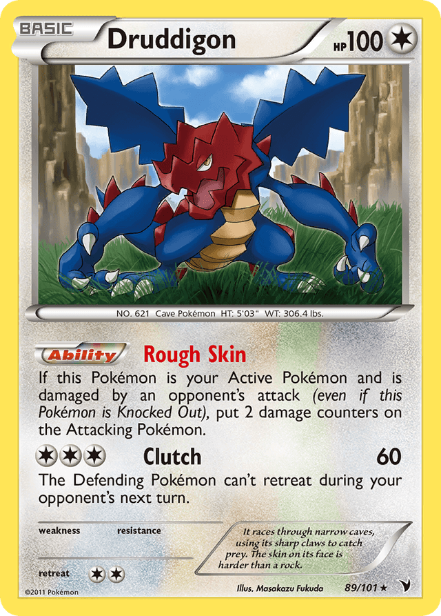 Carta Druddigon 89/101 do set Noble Victories — Pokémon TCG | Bynx