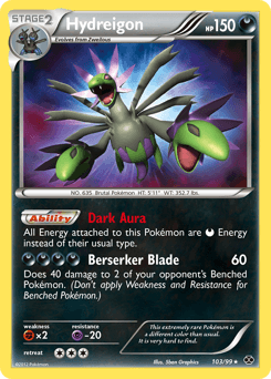 Carta Hydreigon 103 do set Next Destinies — Pokémon TCG | Bynx