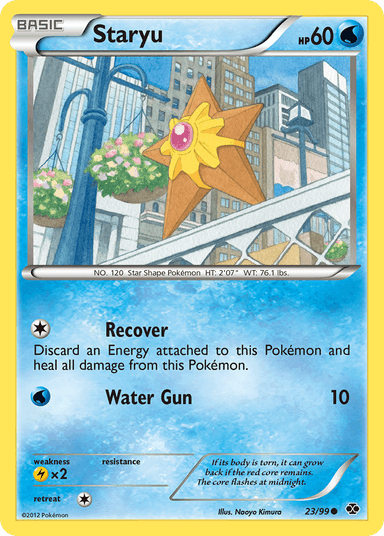 Carta Staryu 23/99 do set Next Destinies — Pokémon TCG | Bynx