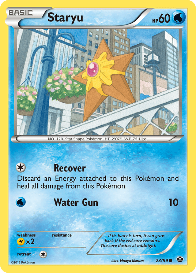 Carta Staryu 23/99 do set Next Destinies — Pokémon TCG | Bynx