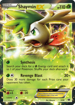 Shaymin-EX 5/99 — Próximos Destinos