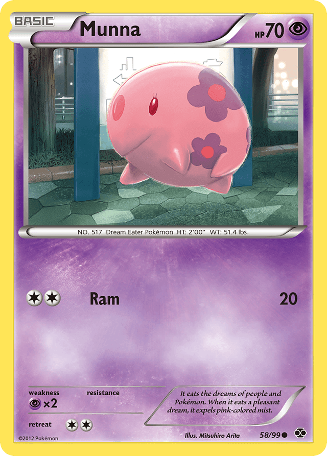 Carta Munna 58/99 do set Next Destinies — Pokémon TCG | Bynx