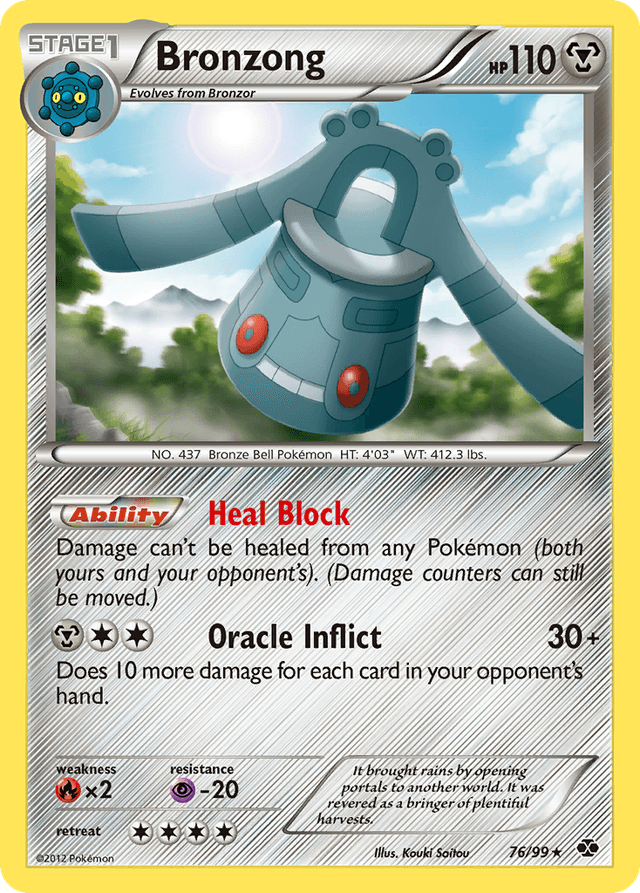 Carta Bronzong 76/99 do set Next Destinies — Pokémon TCG | Bynx