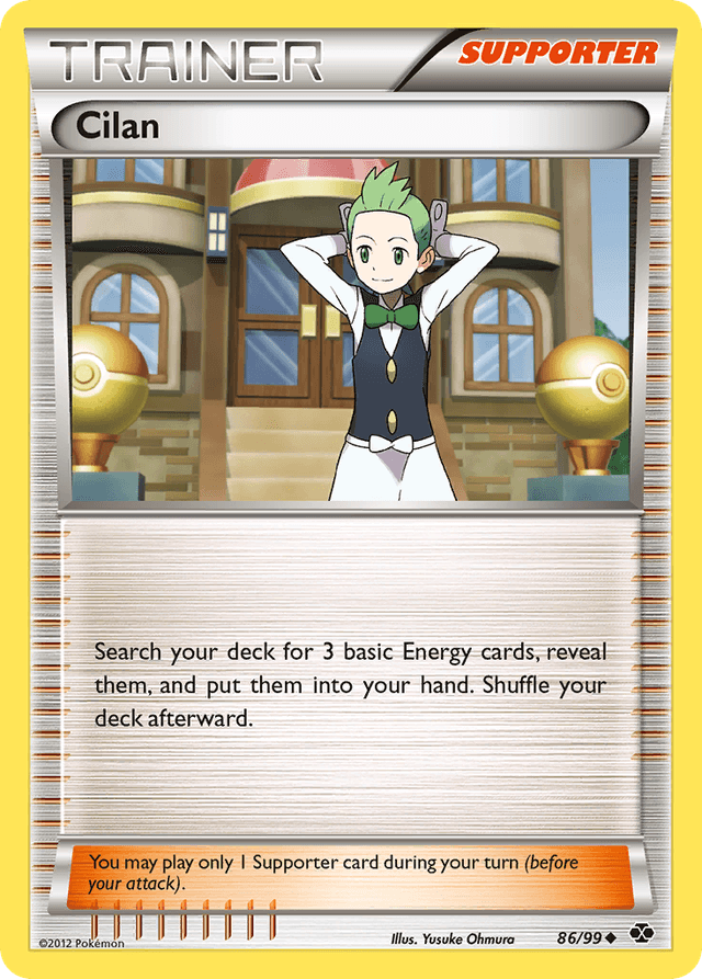 Carta Cilan 86/99 do set Next Destinies — Pokémon TCG | Bynx