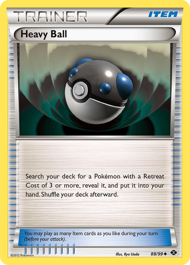 Carta Heavy Ball 88/99 do set Next Destinies — Pokémon TCG | Bynx