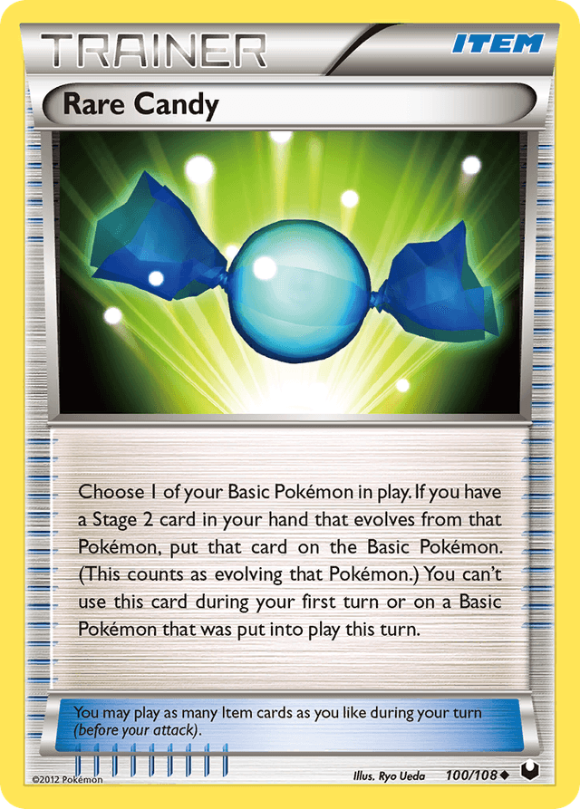 Carta Rare Candy 100/108 do set Dark Explorers — Pokémon TCG | Bynx