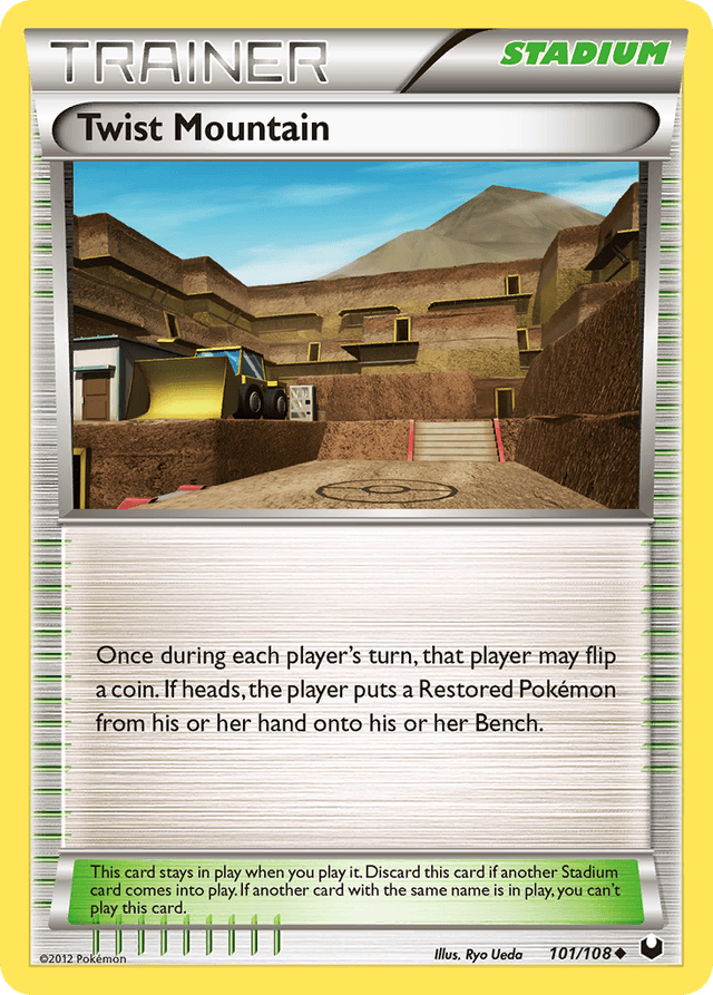Carta Twist Mountain 101/108 do set Dark Explorers — Pokémon TCG | Bynx
