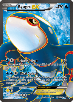 Kyogre-EX 104 — Dark Explorers