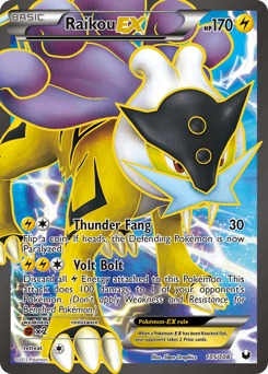 Raikou-EX 105 — Dark Explorers