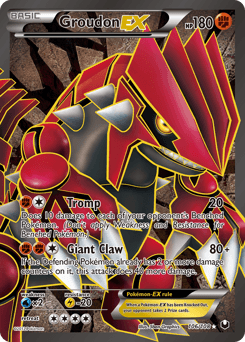 Groudon-EX 106 — Dark Explorers