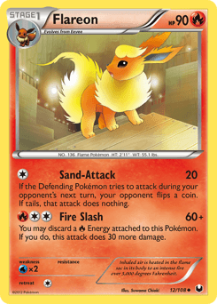 Flareon 12/108 — Exploradores da Escuridão