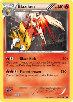 Blaziken 17 — Dark Explorers