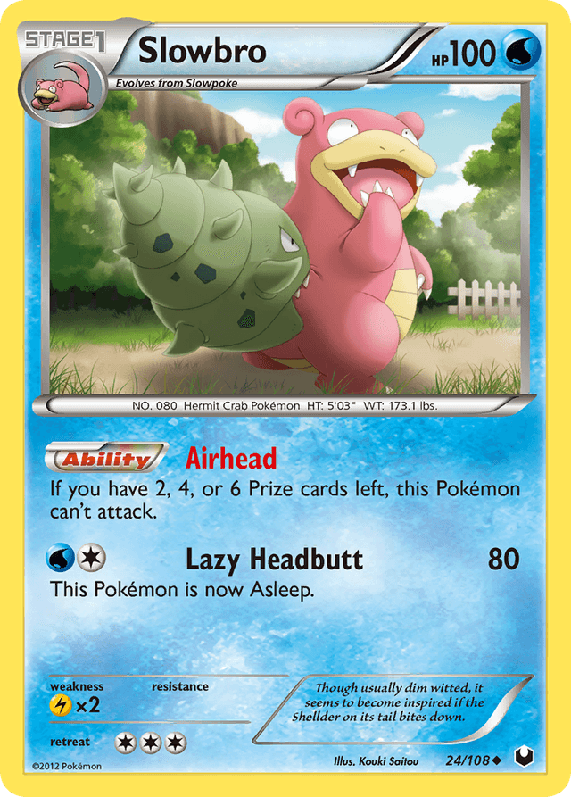 Carta Slowbro 24/108 do set Dark Explorers — Pokémon TCG | Bynx