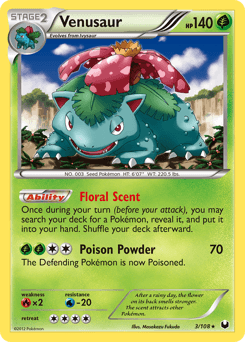 Venusaur 3/108 — Exploradores da Escuridão