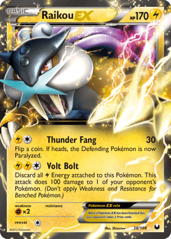Raikou-EX 38 — Dark Explorers