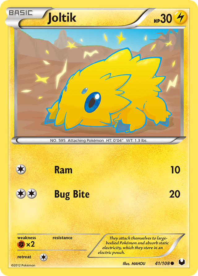 Carta Joltik 41/108 do set Dark Explorers — Pokémon TCG | Bynx